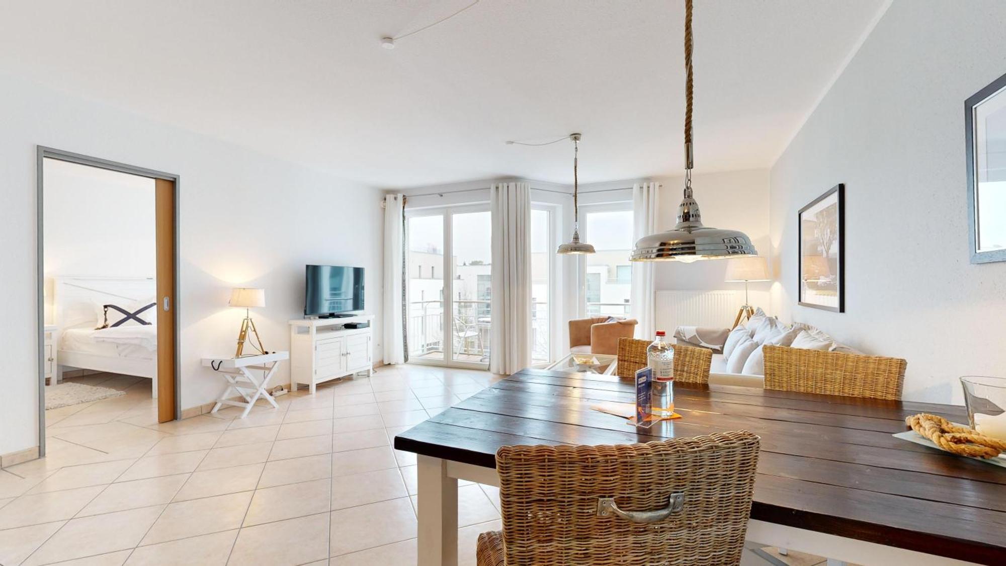 Strandnahe Mit Balkon, Residenz Bel Vital 32, Apartment Binz