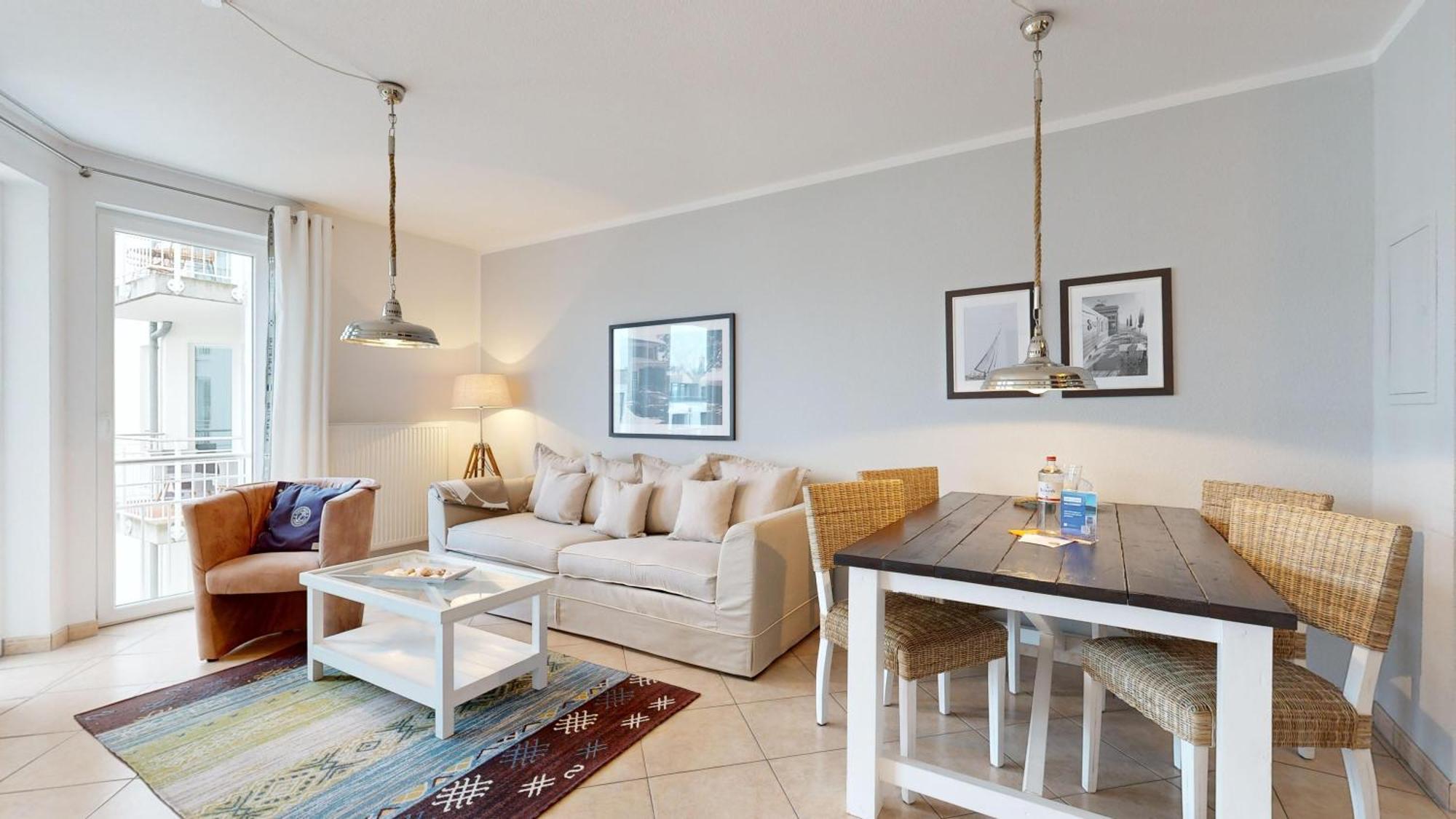 Apartment Strandnahe Mit Balkon, Residenz Bel Vital 32, Ostseebad Binz
