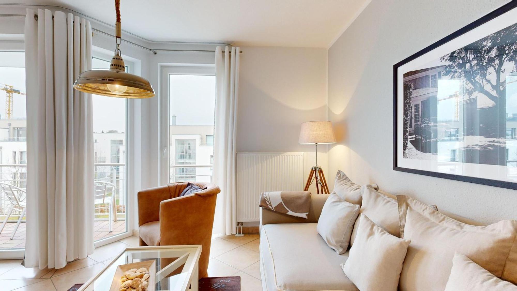 Strandnahe Mit Balkon, Residenz Bel Vital 32, * Ostseebad Binz